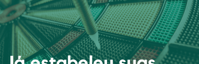 Já estabeleceu suas metas para 2021?